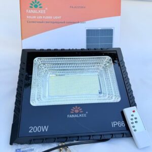 Reflector Solar con Control Remoto 200w